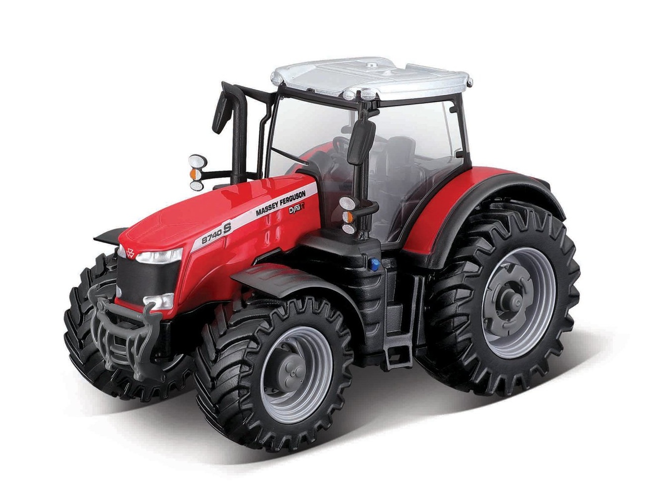Bburago Farmland Traktor Massey Ferguson 8740S, 10cm