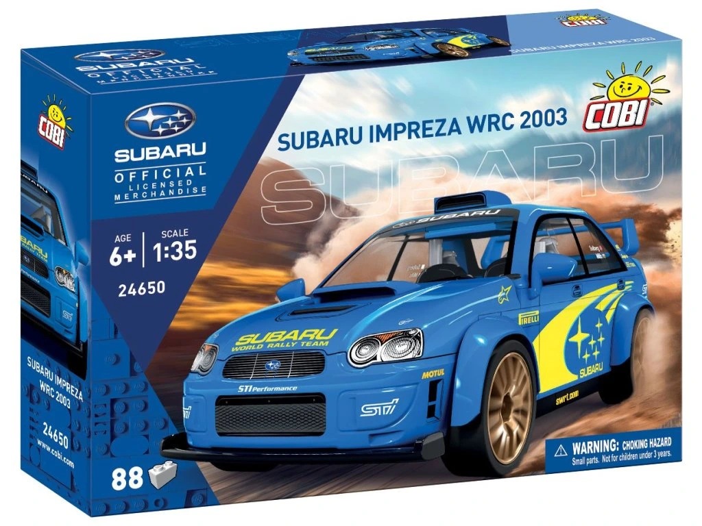 Cobi 24650 Subaru Impreza WRX 2003, 1:35, 88 kostek