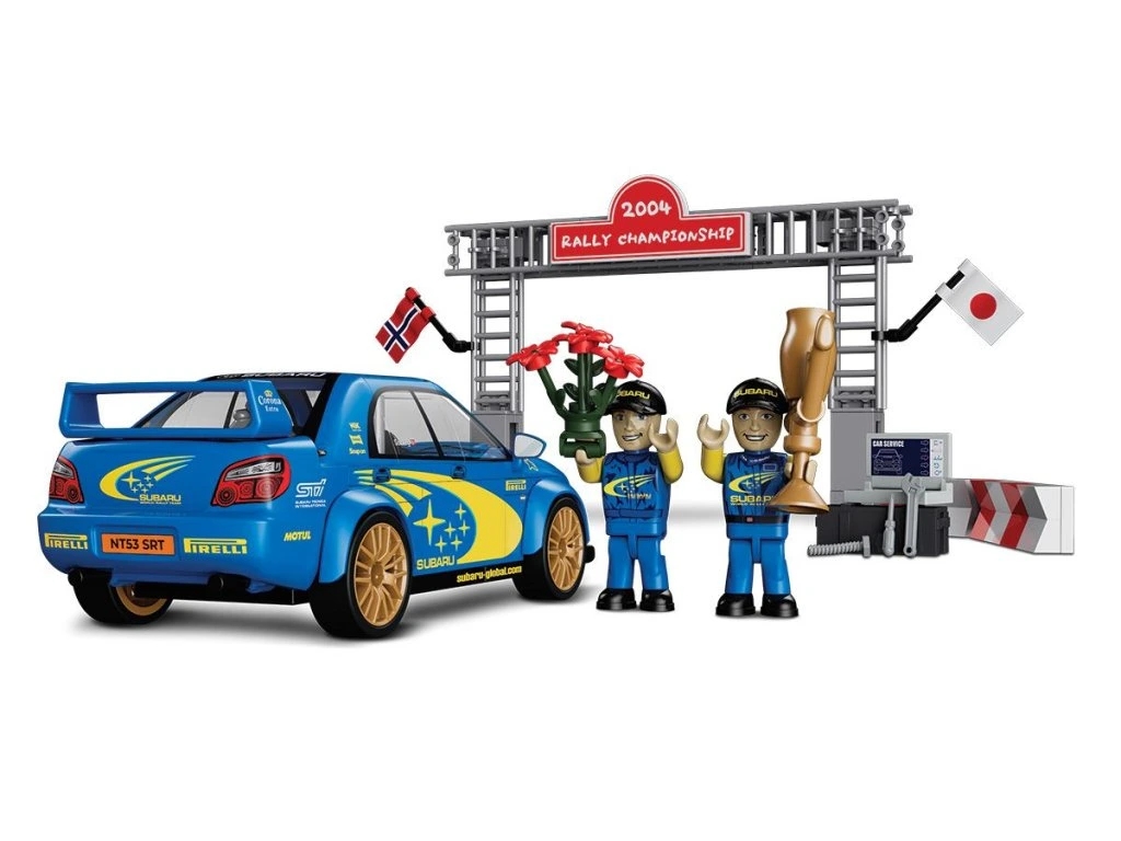 Cobi 24652 Subaru Impreza WRC 2004, 1:35, 206 kostek, 2 f