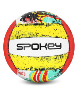 Spokey Libero Volejbalový míč, vel. 5, červeno-žlutý