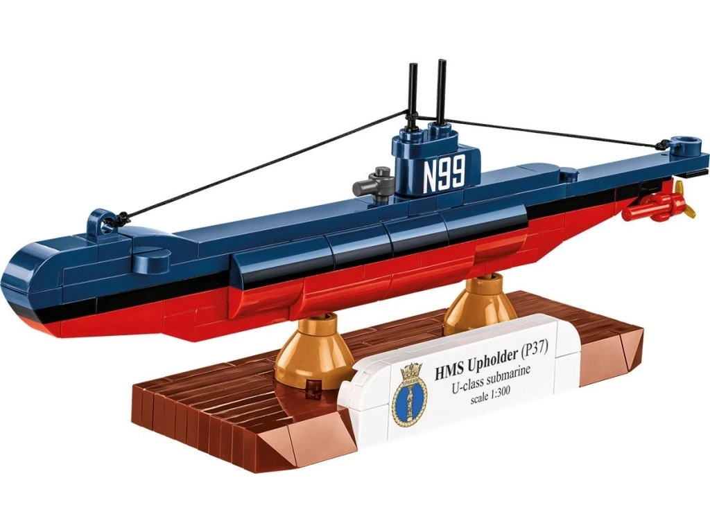 Cobi 4862 II WW HMS Upholder (P37) U-class ponorka 1:300, 140 kostek