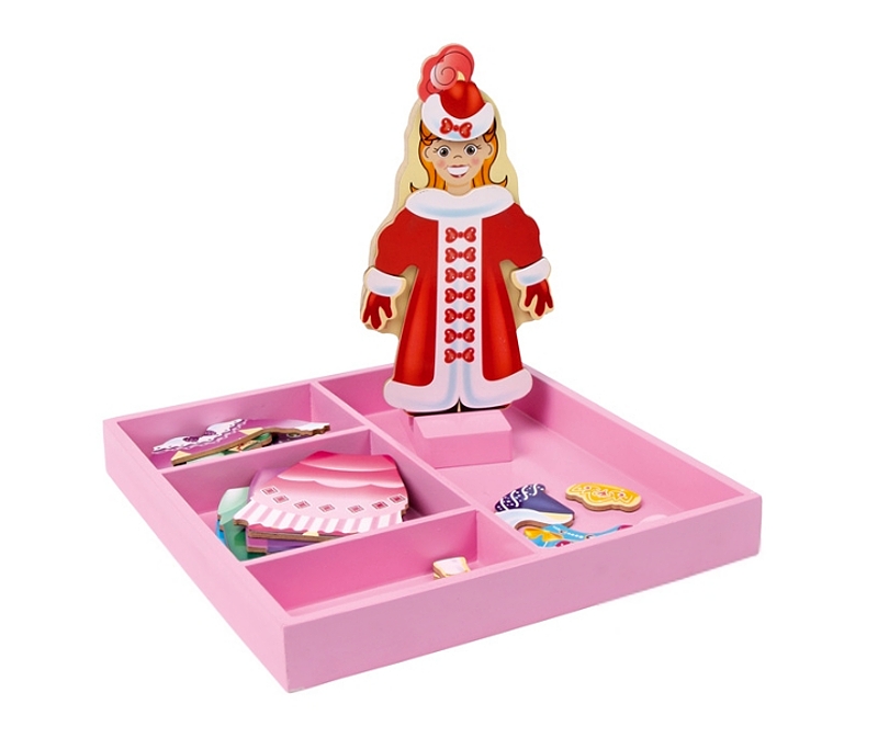 Small Foot Dřevěný oblékací box Princezna