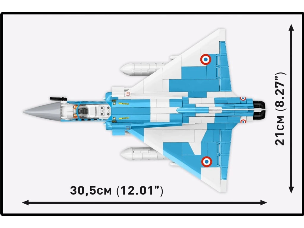 COBI 5917 Mirage 2000-5, 1:48, 494 kostek