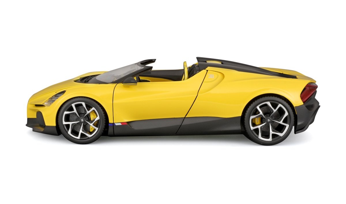 Bburago Bugatti Mistral, Yellow 1:18