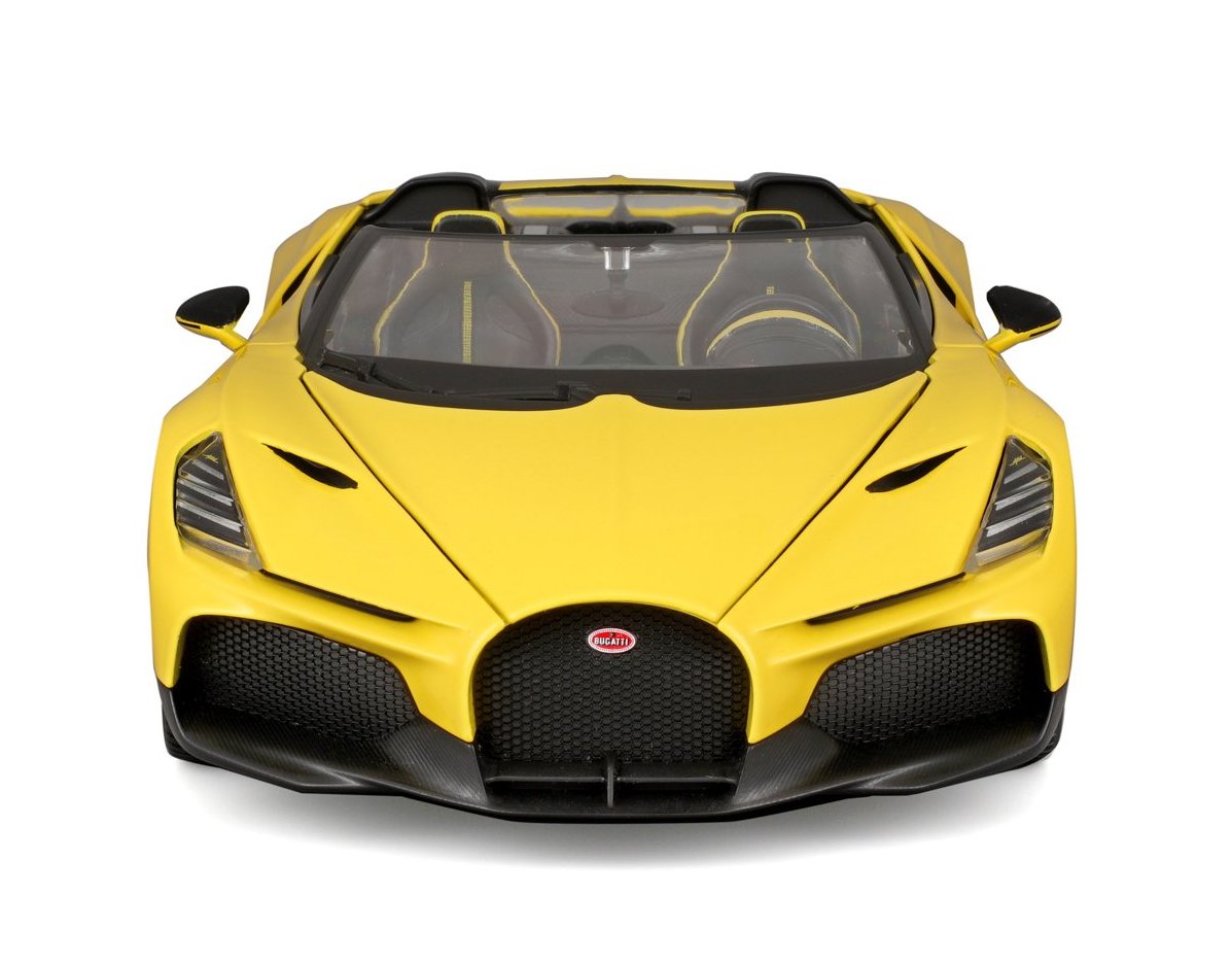 Bburago Bugatti Mistral, Yellow 1:18