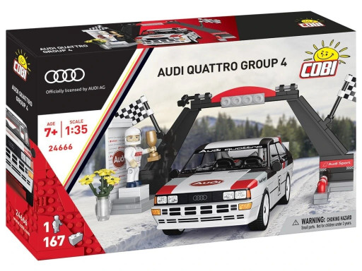 Cobi 24666 Audi Quattro Group 4, 1:35, 167 kostek