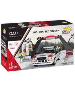 Cobi 24666 Audi Quattro Group 4, 1:35, 167 kostek