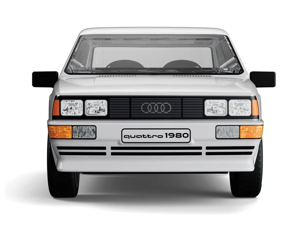 Cobi 24665 Audi Quattro 1980, bílé, 1:35, 79 kostek