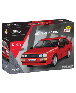 Cobi 24664 Audi Quattro 1980, červené, 1:35, 79 kostek