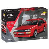 Cobi 24664 Audi Quattro 1980, červené, 1:35, 79 kostek