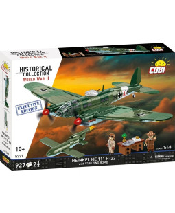 Cobi 5771 II WW Heinkel He 111 H-22 se střelou V1, 1:48, 927 k, 2 f, Executive edition