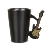 Hrnek Elektrická Kytara, černý matný, 300 ml.