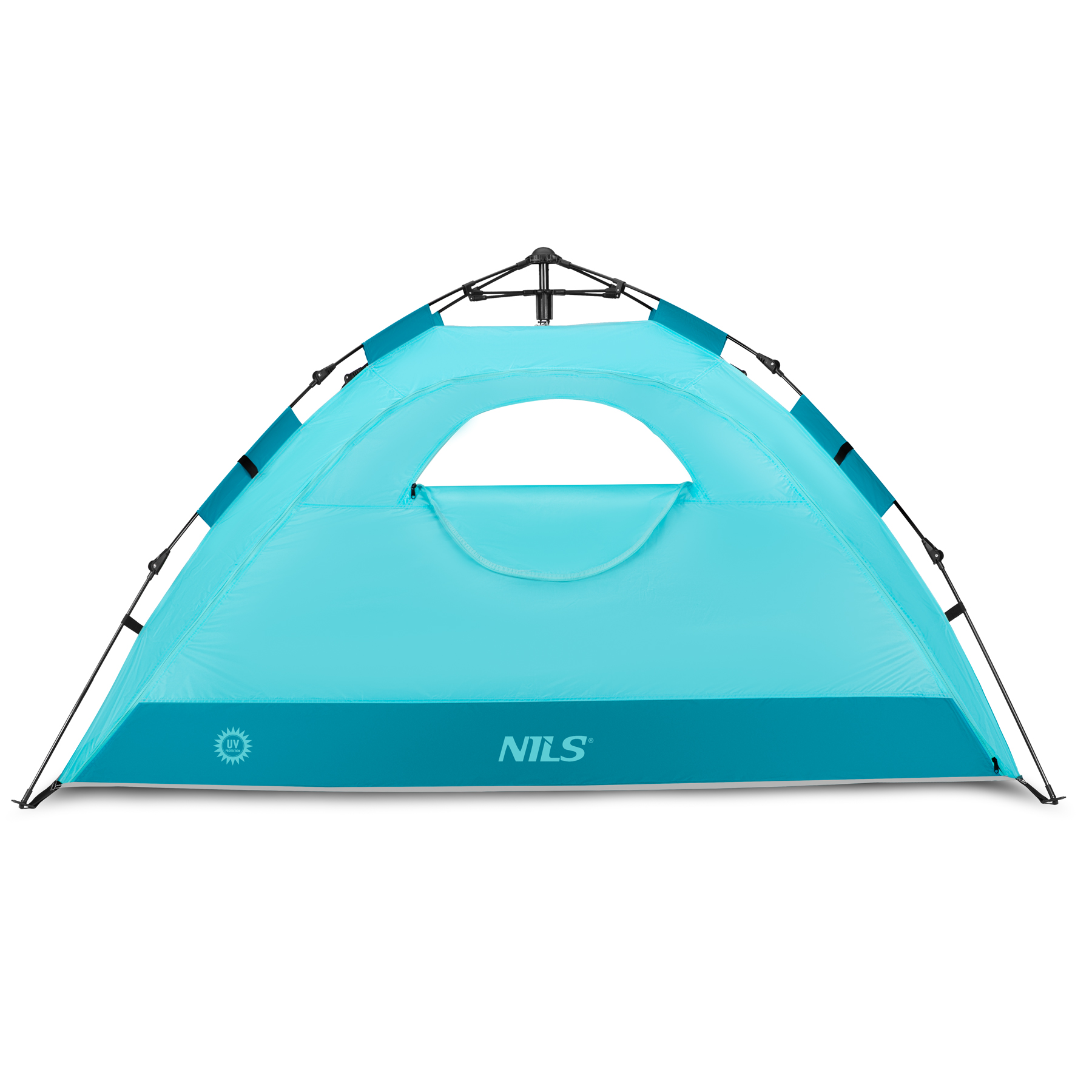 Pop-up plážový stan NILS NC4802, modrý