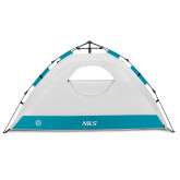 Pop-up plážový stan NILS NC4802, šedý