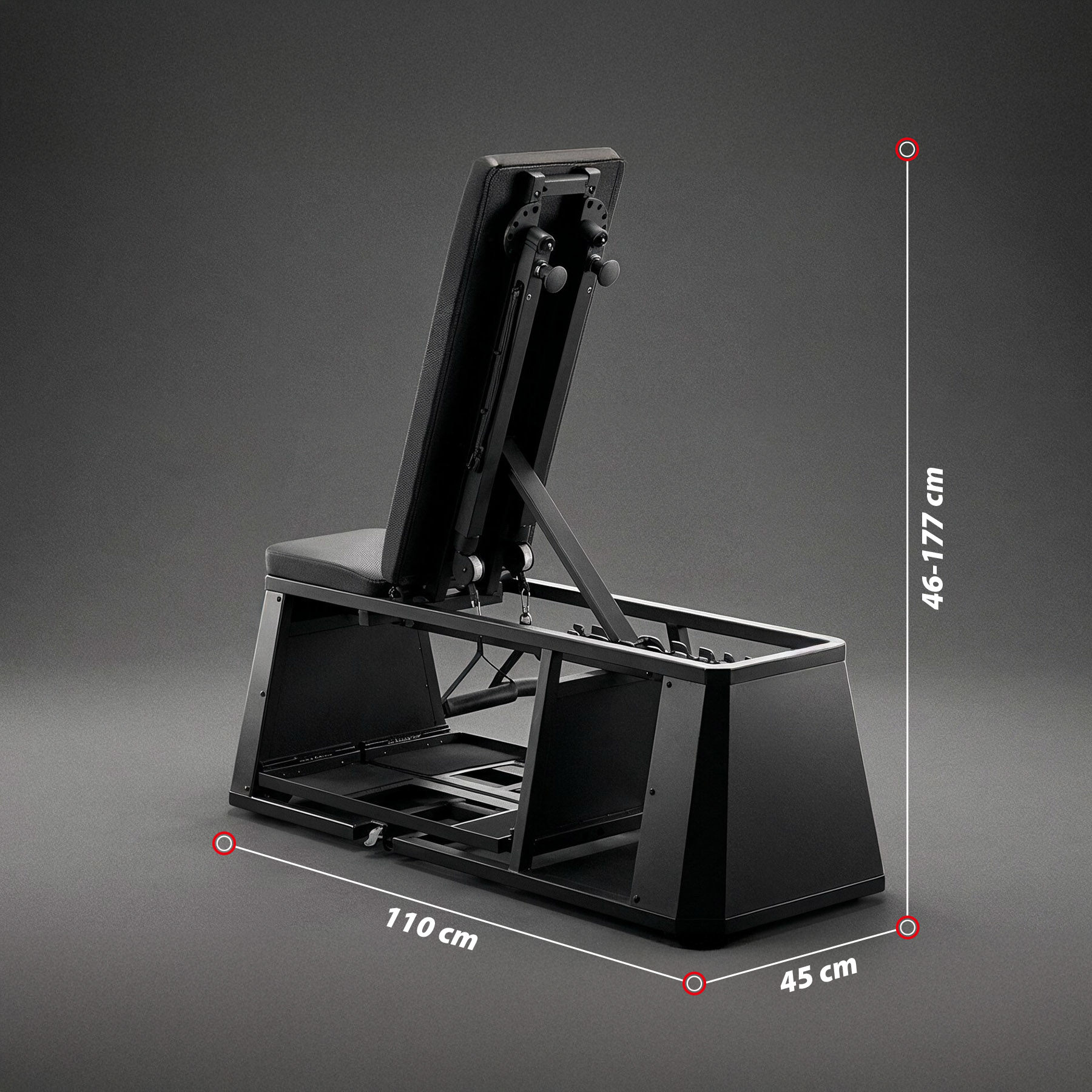 Multifunkční posilovací lavice HMS LM4012, 4v1