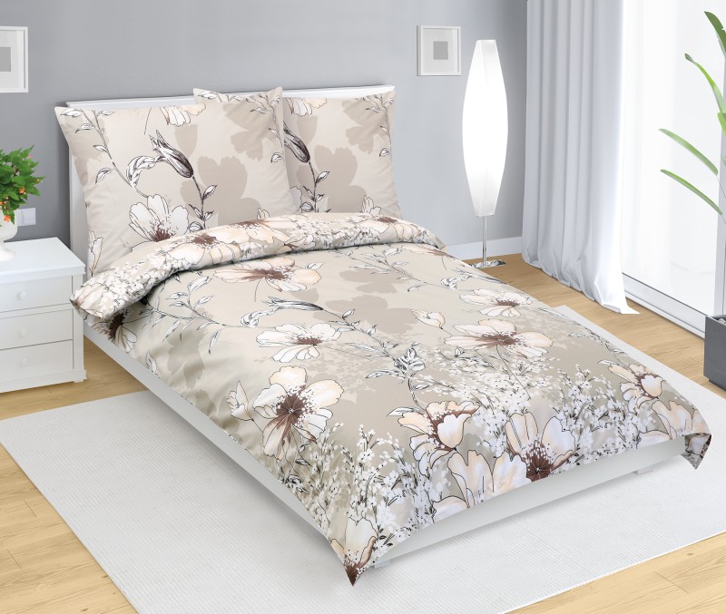 Bellatex Povlečení bavlna s hotelovou kapsou - Ibišek - 140x200, 70x90cm