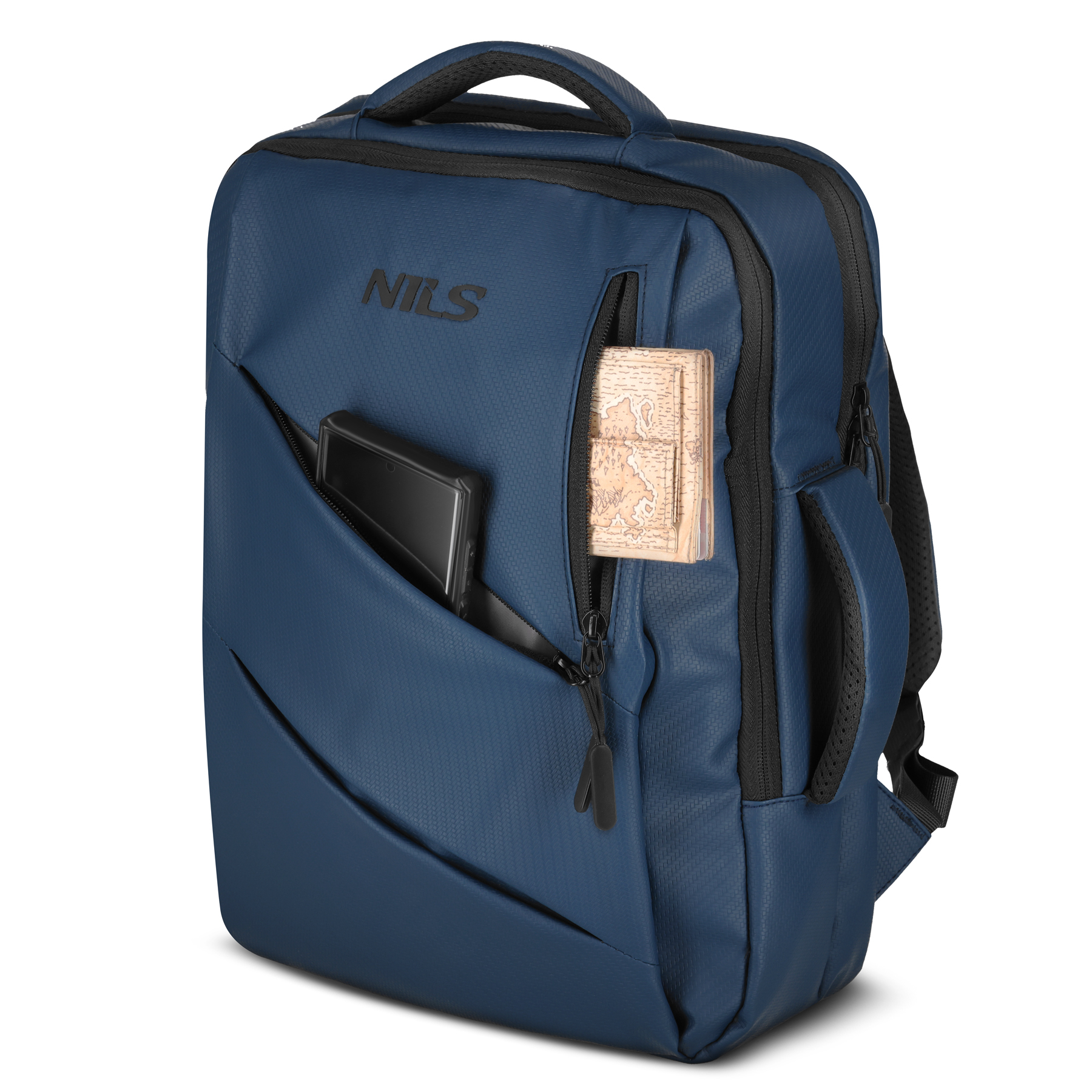 Cestovní batoh na notebook NILS NC4502, modrý, 15 litrů