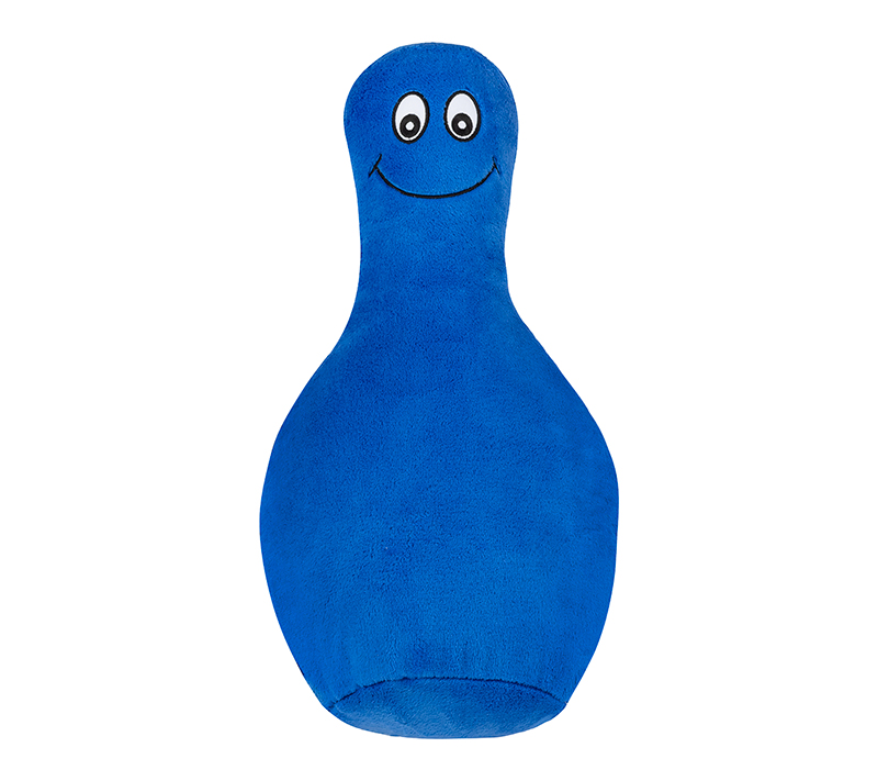 Bellatex Tvarovaný polštářek, Kuželka Modrá - 45x25 cm