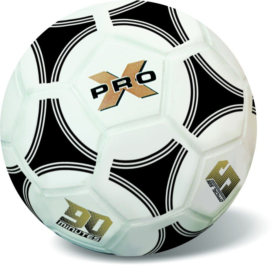 Míč X-Pro fotbalový černo-bílý, 23 cm