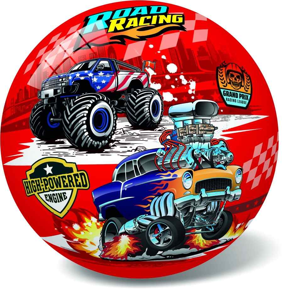 Gumový Míč Super cars - Monstr truck, 23 cm