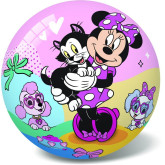 Gumový míč Disney Minnie a mazlíčci, 23 cm