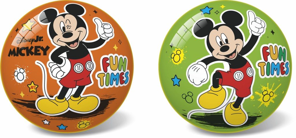 Gumový míč Disney Mickey Mouse, 23 cm