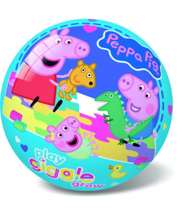 Gumový dětský míč, Prasátko Peppa - 23cm