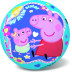 Gumový dětský míč, Prasátko Peppa - 23cm