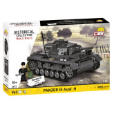 Cobi 2672 II WW Panzer III Ausf. H, 1:28, 963 kostek