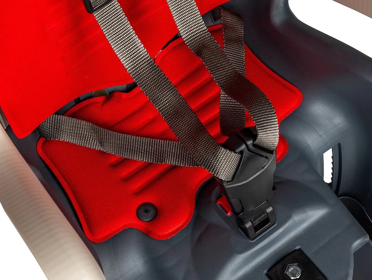 Bellelli TIGER Dětská sedačka na kolo B-FIX Relax polohovatelná, šedá