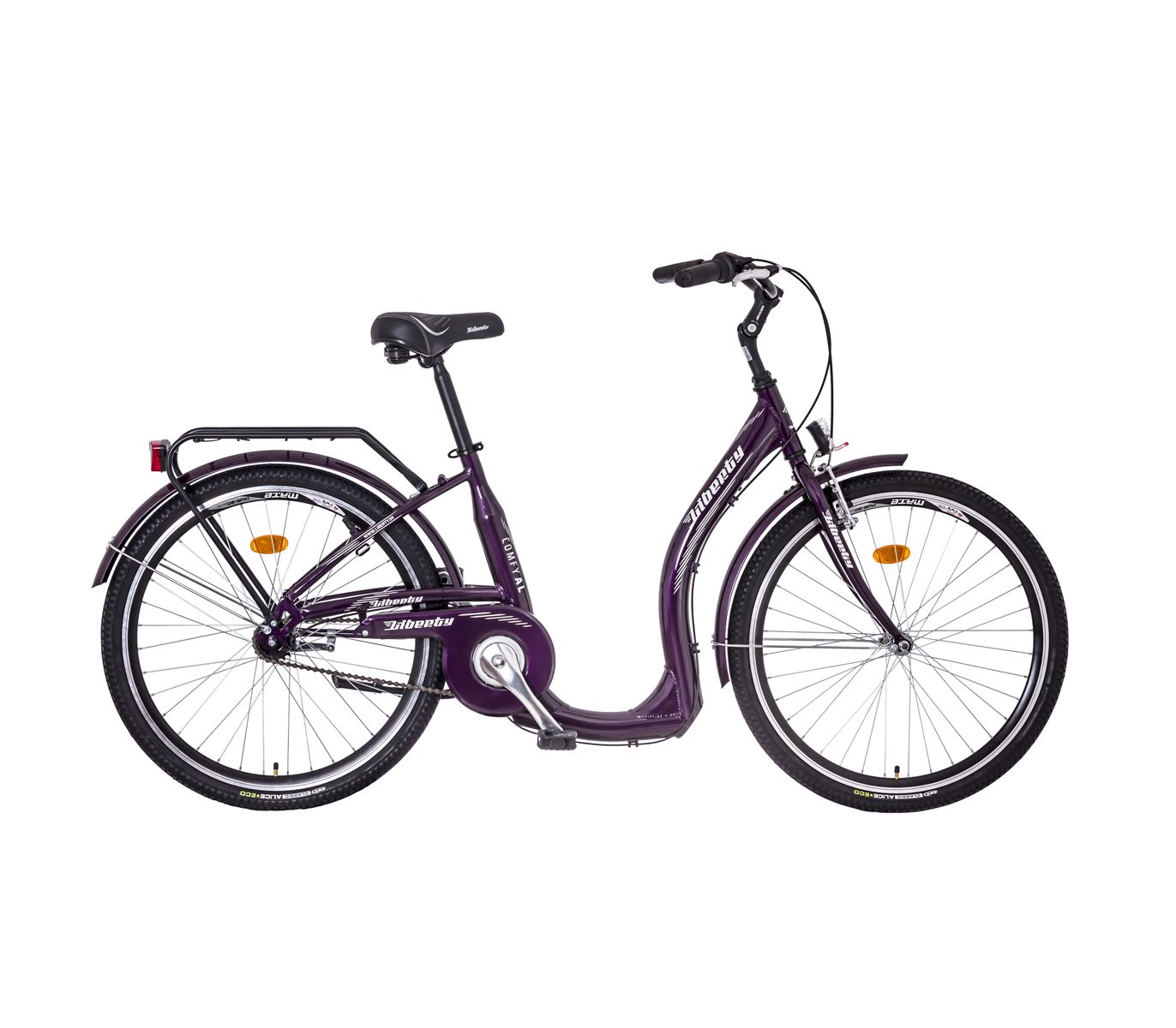 LIBERTY Městské jízdní kolo COMFY AL 7spd Nexus 26" 2026 fialové