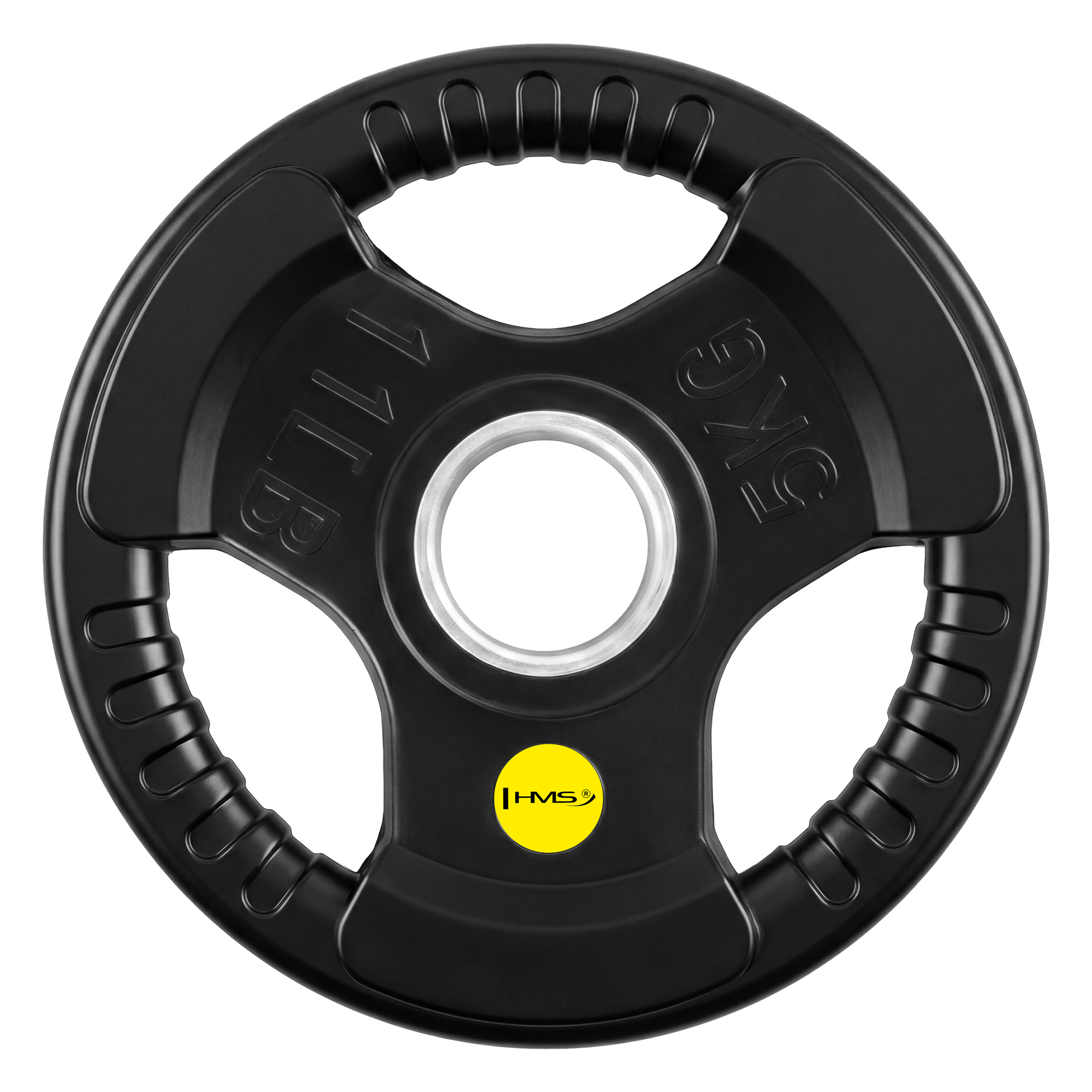 Olympijský pogumovaný kotouč HMS TOK05 Pro, 5 kg