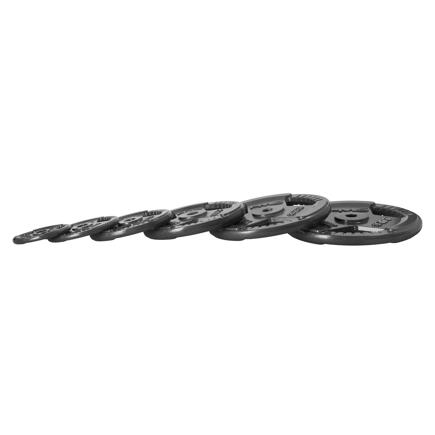 Litinový kotouč s držadlem HMS Hammertone THM10, 10 kg, antracit
