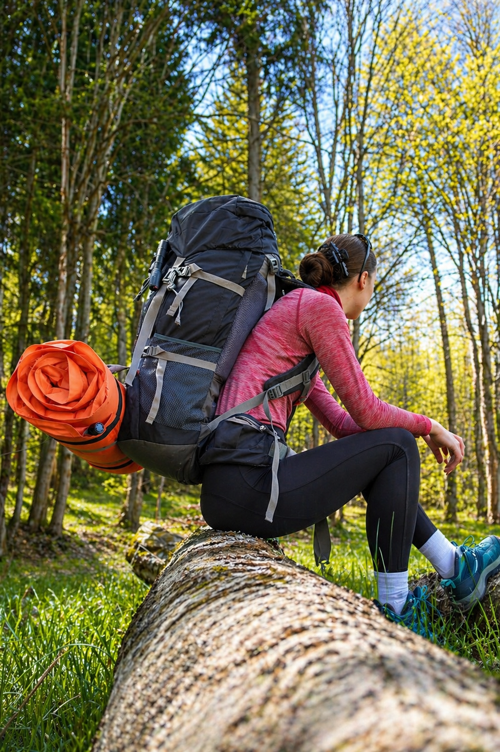 Turistický batoh Mountains 75 L, černý