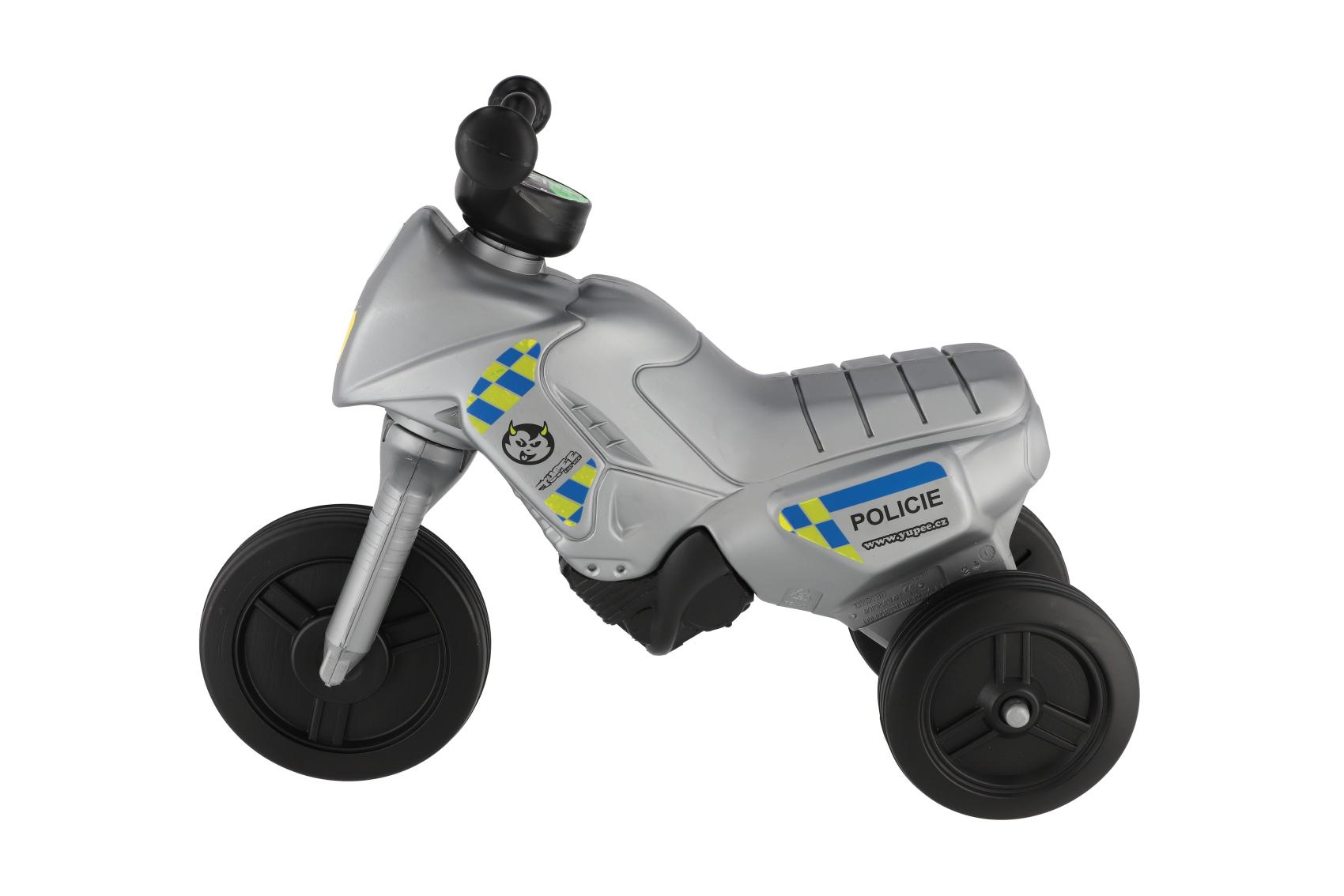 Odrážedlo Enduro Yupee Policie malé, nostnost 25 kg