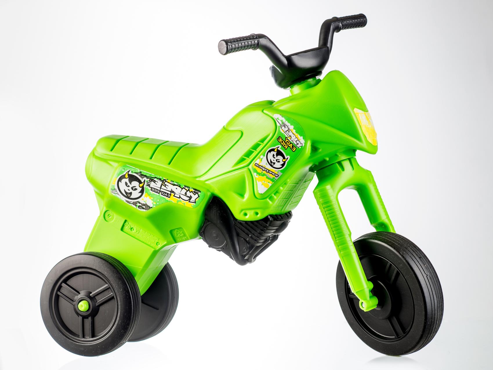 Odrážedlo Enduro Yupee velké, nostnost 25 kg, zelené