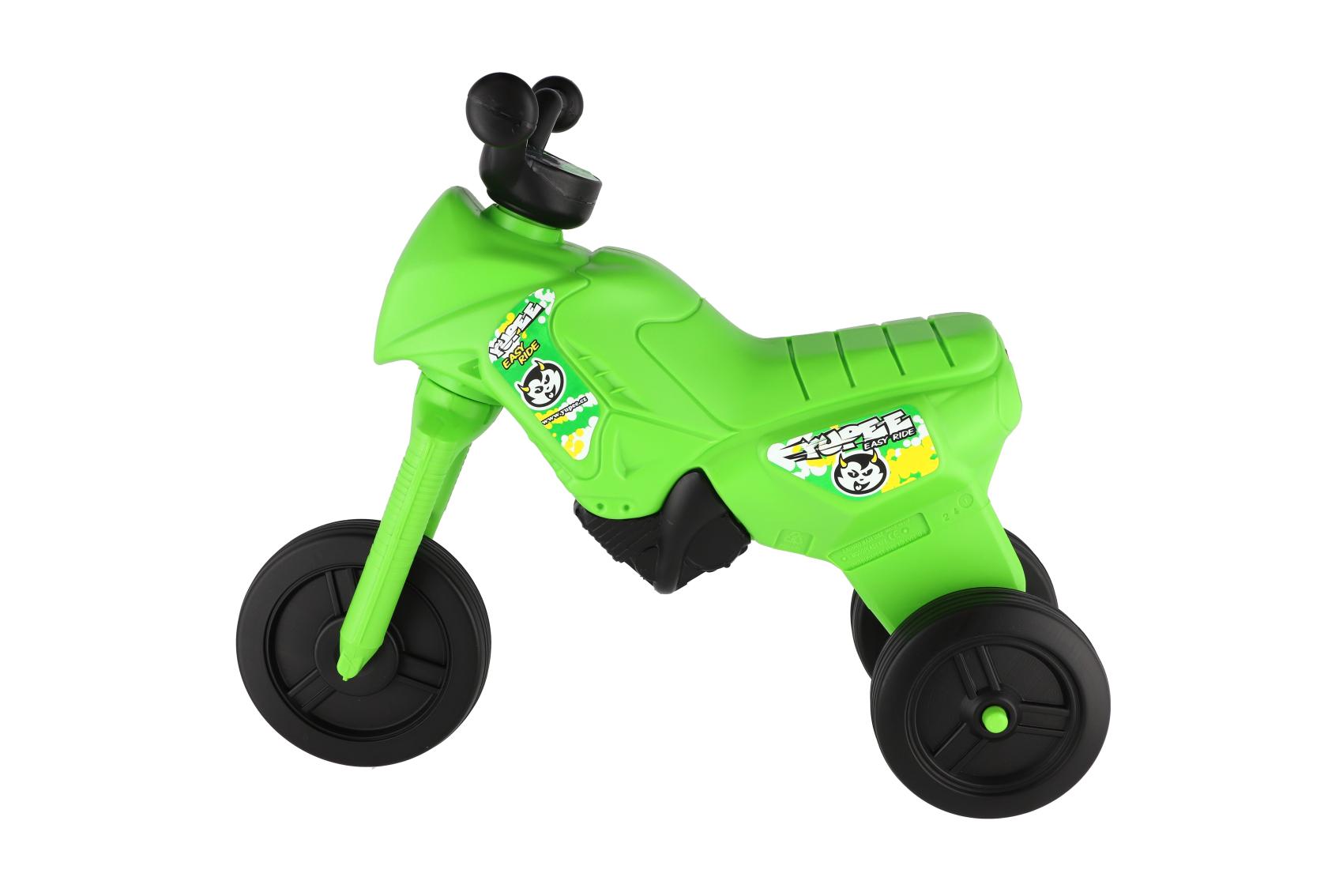 Odrážedlo Enduro Yupee velké, nostnost 25 kg, zelené
