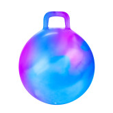 Skákací míč modro-fialový s úchytem 45cm