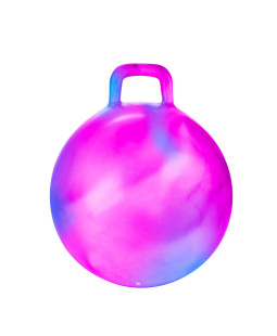 Skákací míč fialovo-modrý s úchytem 45cm