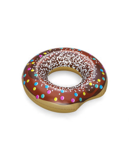 Bestway 36118 Nafukovací kruh donut hnědý, průměr 107cm