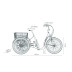 LIBERTY COMFY e-trojkolka 24