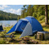 Stan monodome pro 3 osoby s předsíňkou, modrý