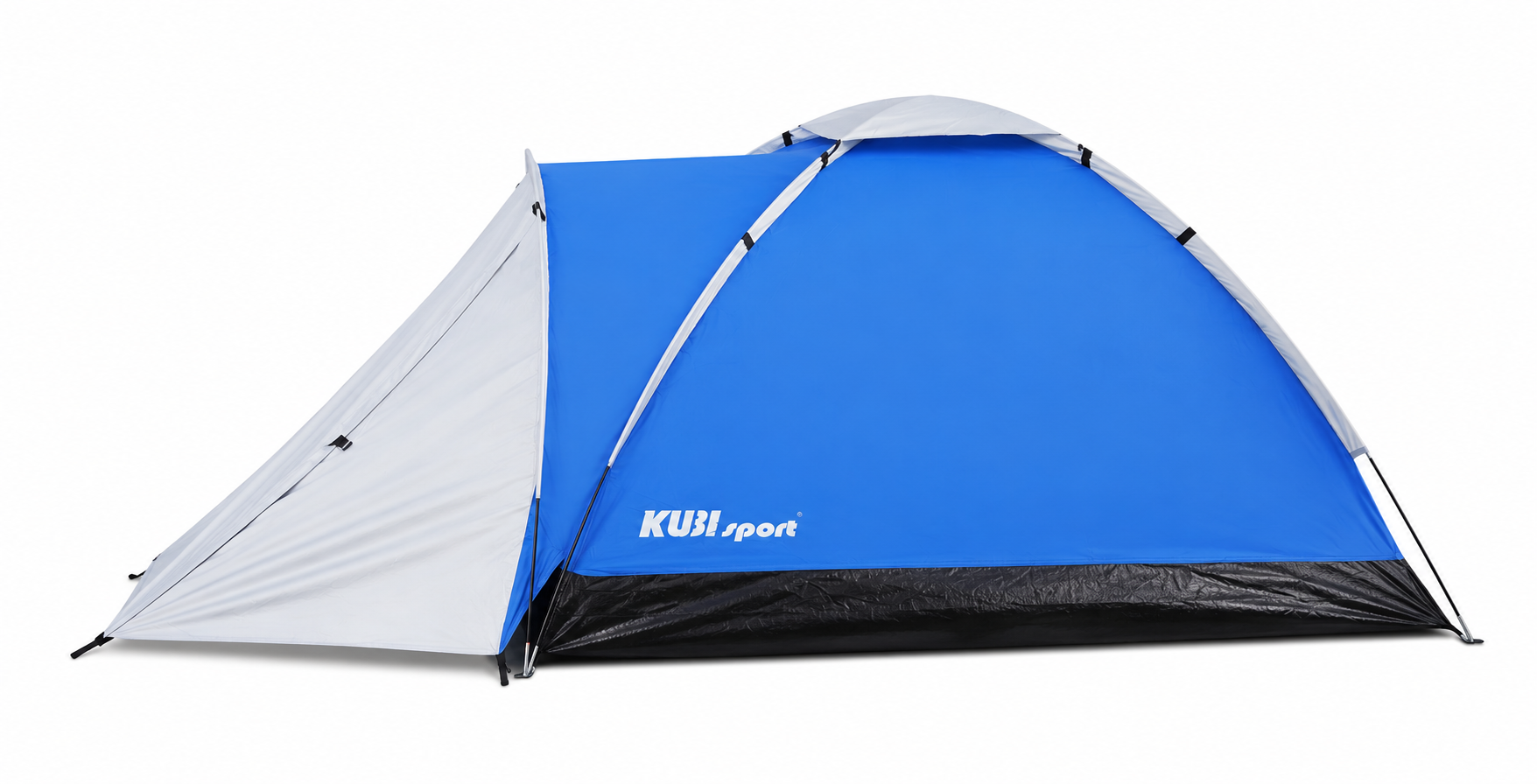 Stan monodome pro 3 osoby s předsíňkou, modrý