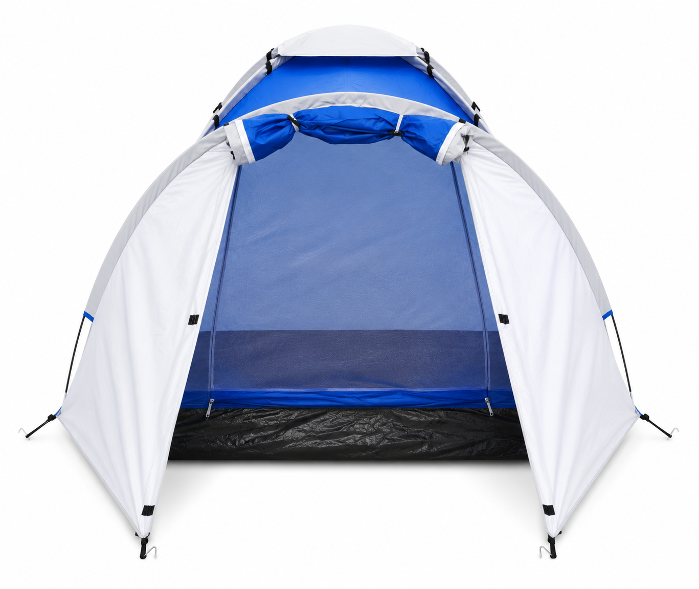 Stan monodome pro 3 osoby s předsíňkou, modrý