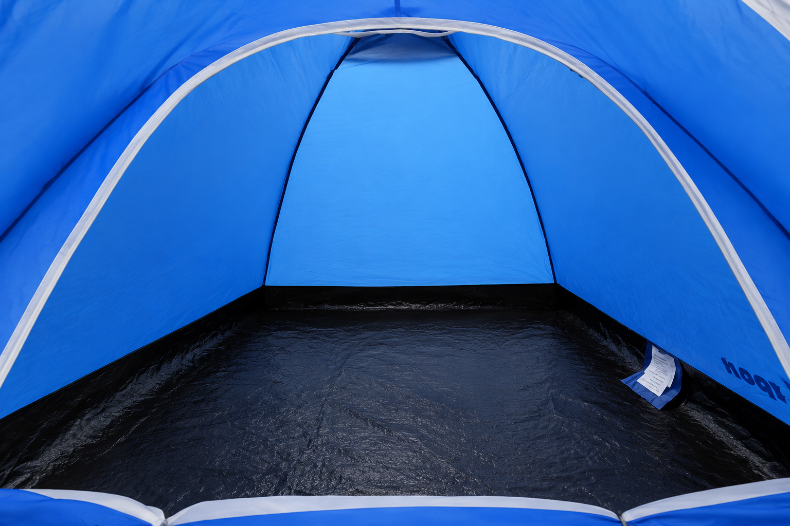 Stan monodome pro 3 osoby s předsíňkou, modrý