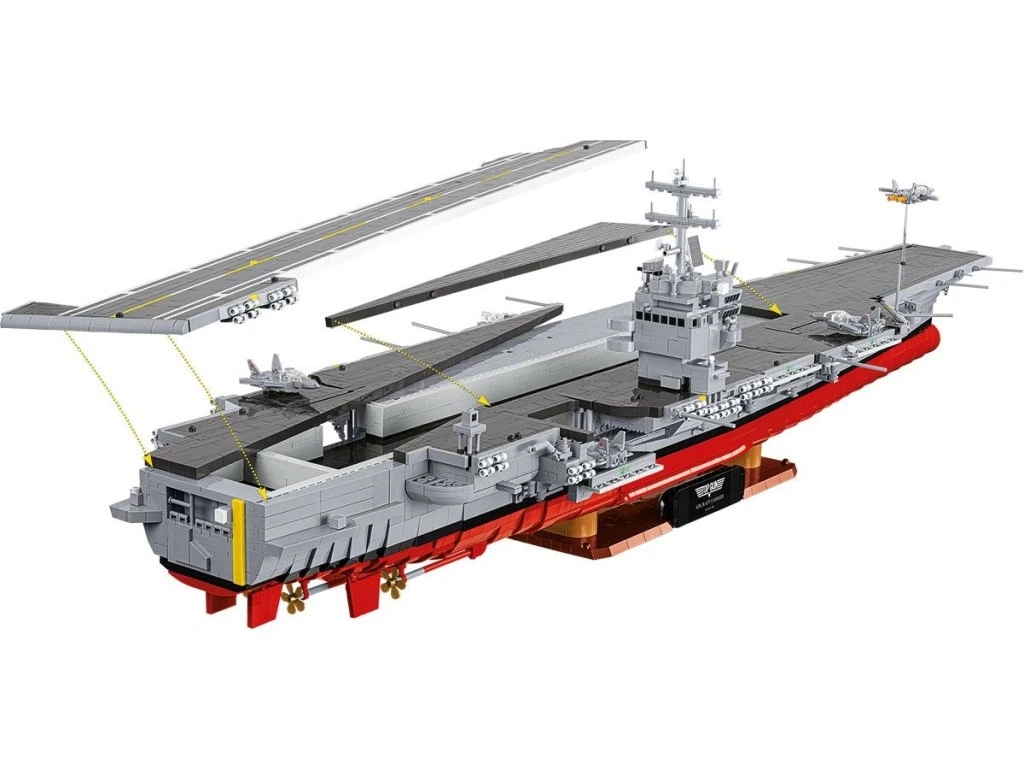 Cobi 5922 TOP GUN Letadlová loď, 1:300, 6130 kostek