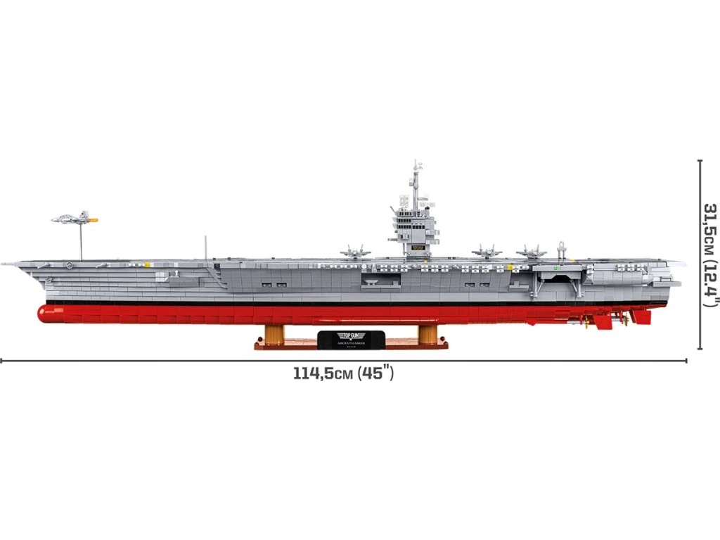 Cobi 5922 TOP GUN Letadlová loď, 1:300, 6130 kostek