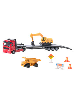 Play Traffic nakladač se stavebním autem volný chod, 25cm 