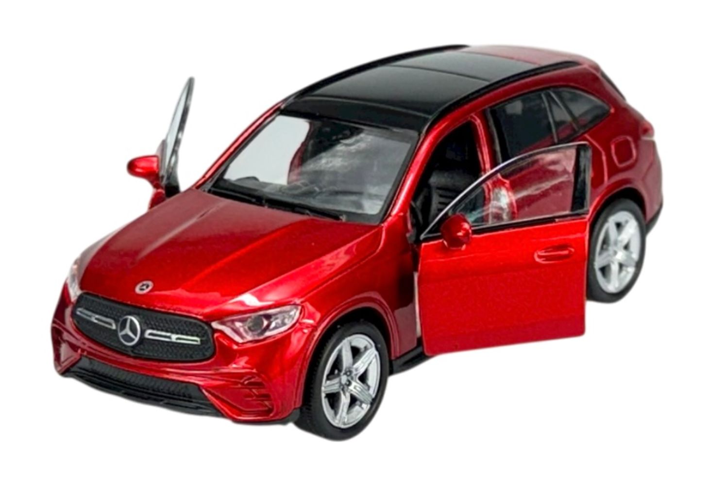 Welly Mercedes-Benz GLC červený, 1:34-39