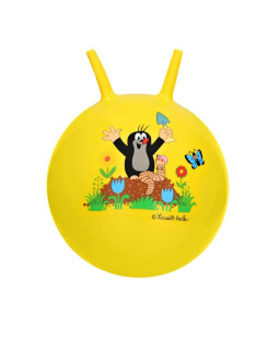 Skákací míč Krtek s úchytem, 40cm